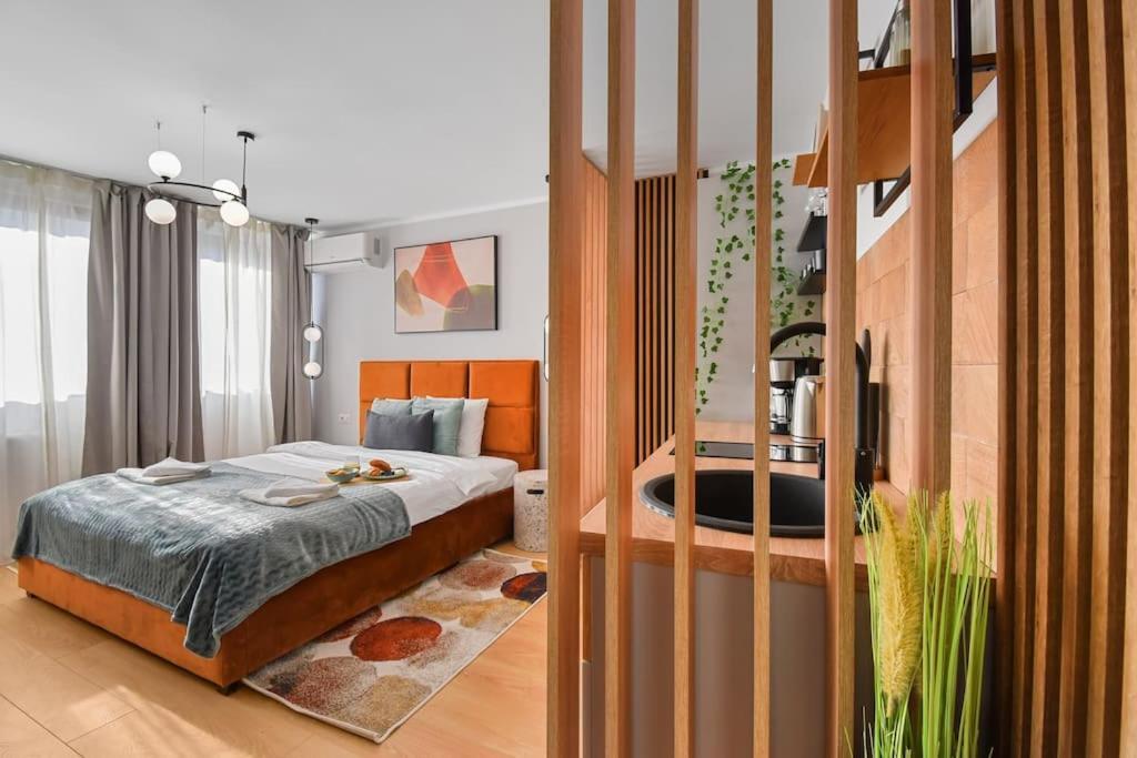 Mysa Modern Studio * Near Cismigiu Park * Netflix Bukarest Exteriör bild