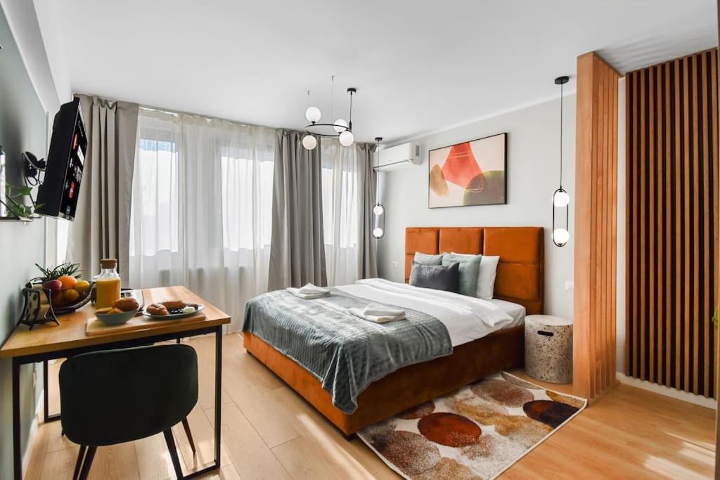 Mysa Modern Studio * Near Cismigiu Park * Netflix Bukarest Exteriör bild