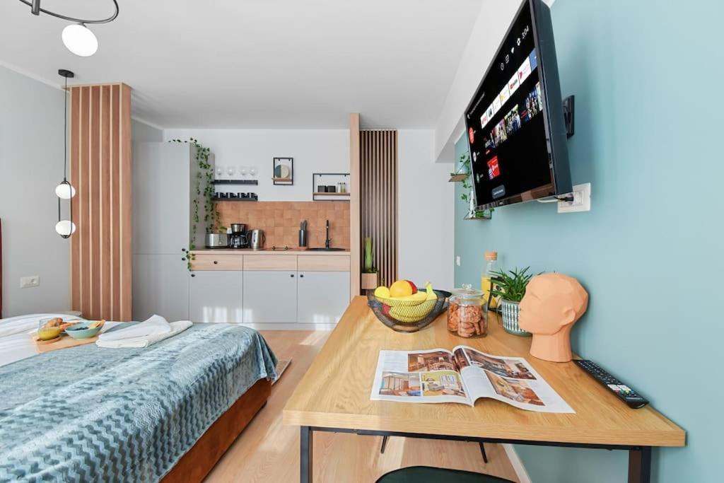 Mysa Modern Studio * Near Cismigiu Park * Netflix Bukarest Exteriör bild